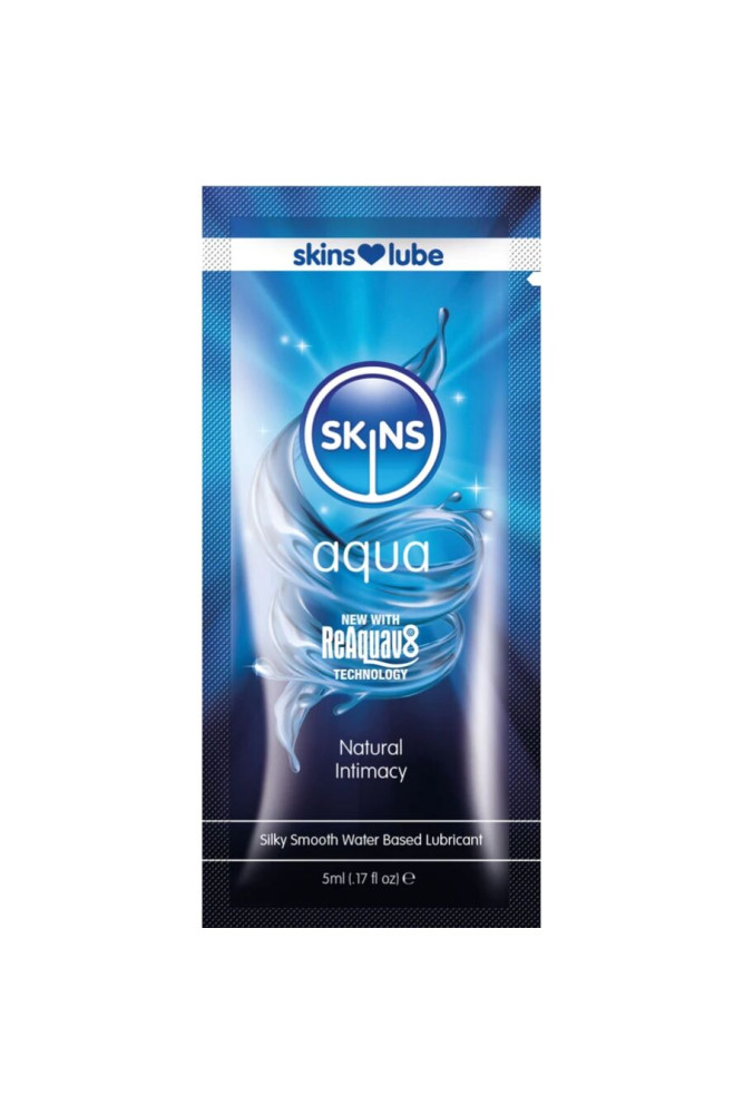 SKINS - AQUA LUBRIFICANTE A BASE D'ACQUA MONODOSE 5 ML