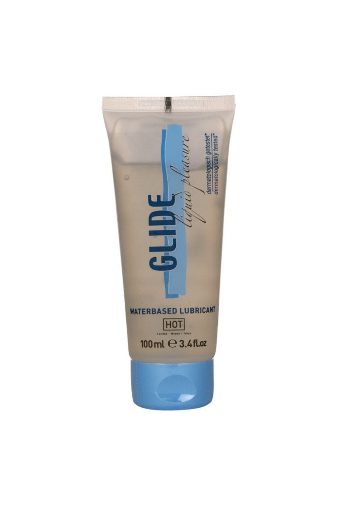 HOT - GLIDE LIQUID PLEASURE LUBRIFICANTE A BASE D'ACQUA 100 ML