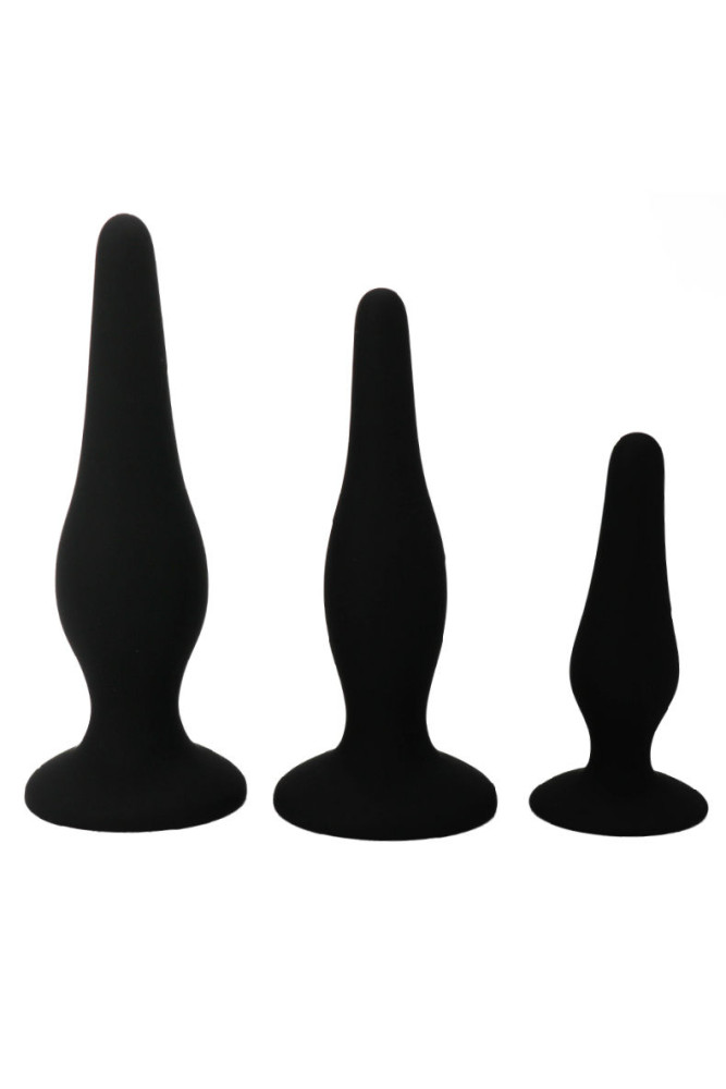 PRETTY LOVE - KIT DI INIZIAZIONE IN SILICONE CON TAPPI ANAL