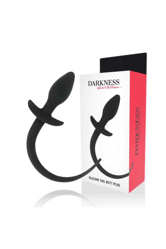 DARKNESS - PLUG ANALE 28 CM IN SILICONE NERO