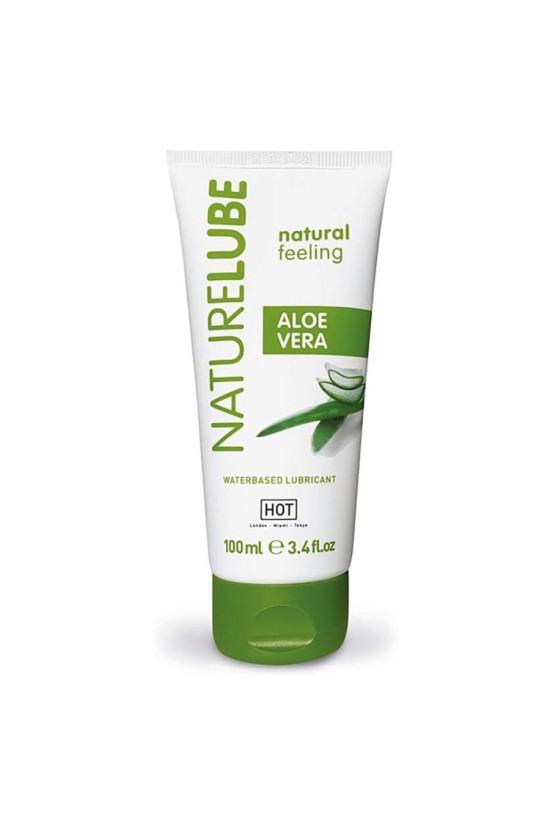 HOT - NATURE LUBE A BASE D'ACQUA DI ALOE VERA 100 ML