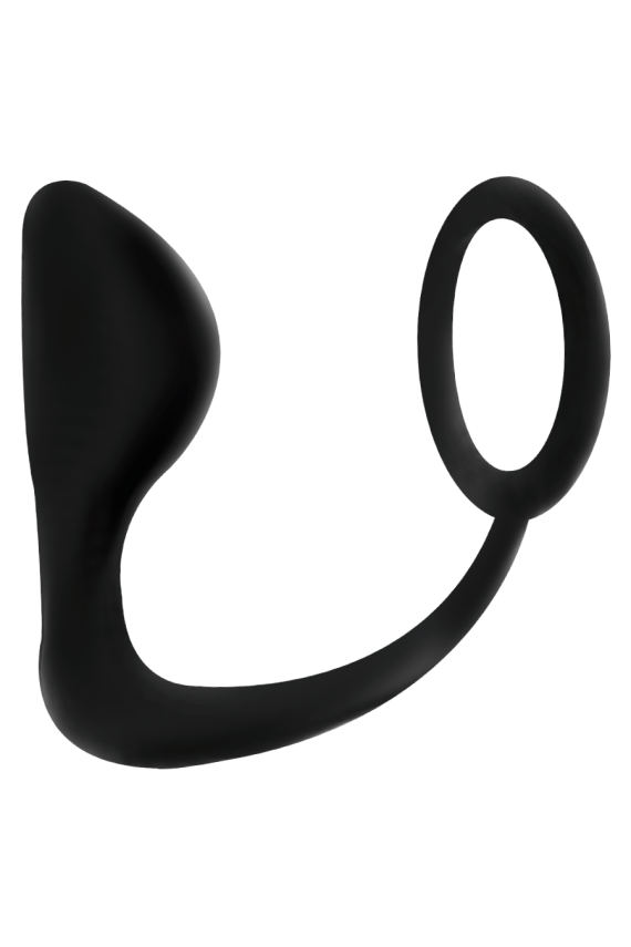 ADDICTED TOYS - PLUG ANALE CON ANELLO PENE NERO