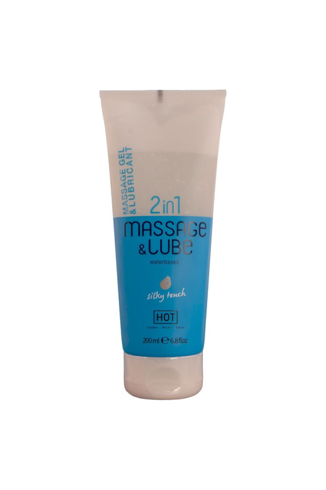 HOT - MASSAGE & GLIDE GEL 2IN1 TOCCO SETOSO 200 ML