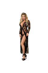 SUBBLIME - BABYDOLL PEIGNOIR DISEGNO FLOREALE TAGLIA UNICA