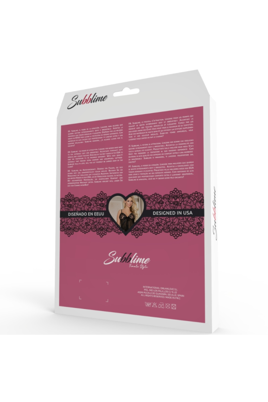 SUBBLIME - SET SET TRE PEZZI L / XL