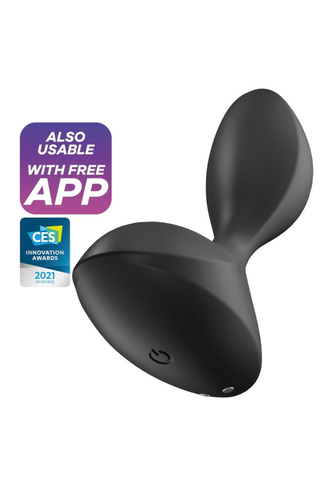 SATISFYER - APP TAPPO VIBRANTE SWEET SEAL NERO