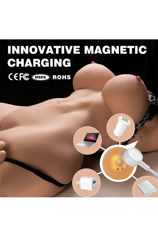 XISE - MURIEL TORSO FEMMINILE REALISTICO CON SPINTA 55 CM