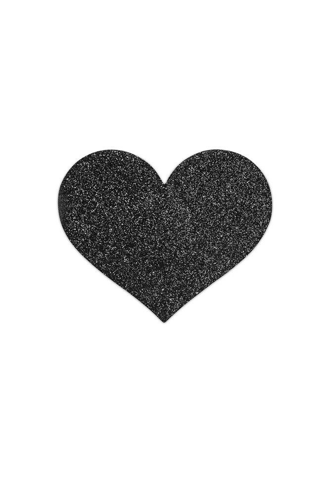 BIJOUX - INDISCRETS FLASH NERO TAGLI CAPEZZOLI CUORE