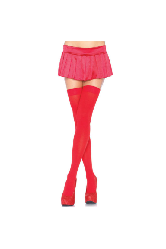 LEG AVENUE - CALZAMAGLIA IN NYLON ROSSO