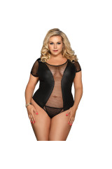 SUBBLIME - QUEEN PLUS FETISH TEDDY MANICA CORTA