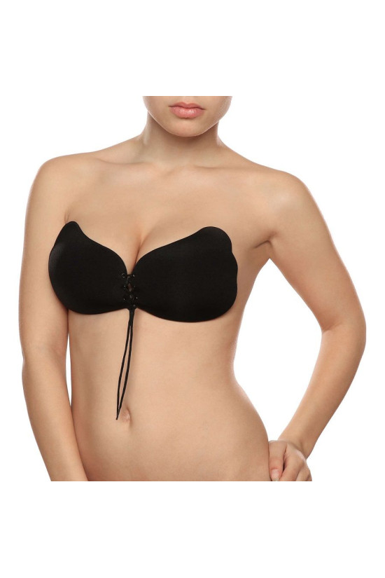 BYE-BRA - LACE-IT VALORIZZAZIONE PUSH-UP NERO COPPA D