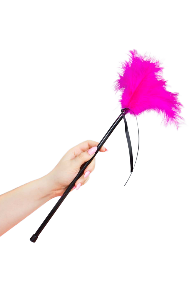 SECRETPLAY - PIUME ROSA 40 CM