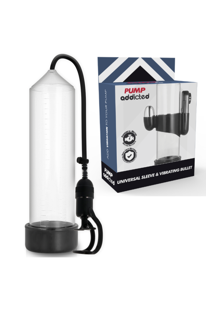 PUMP ADDICTED - VIBRATORE TRASPARENTE RX5