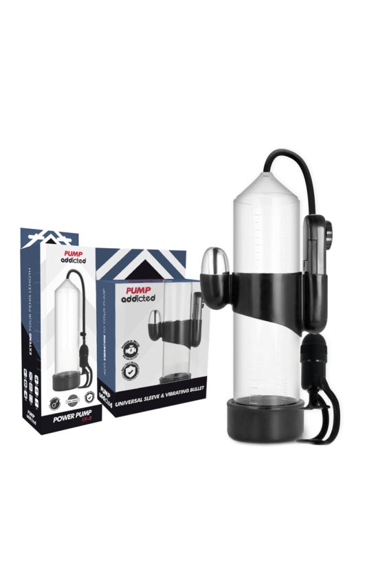 PUMP ADDICTED - VIBRATORE TRASPARENTE RX5