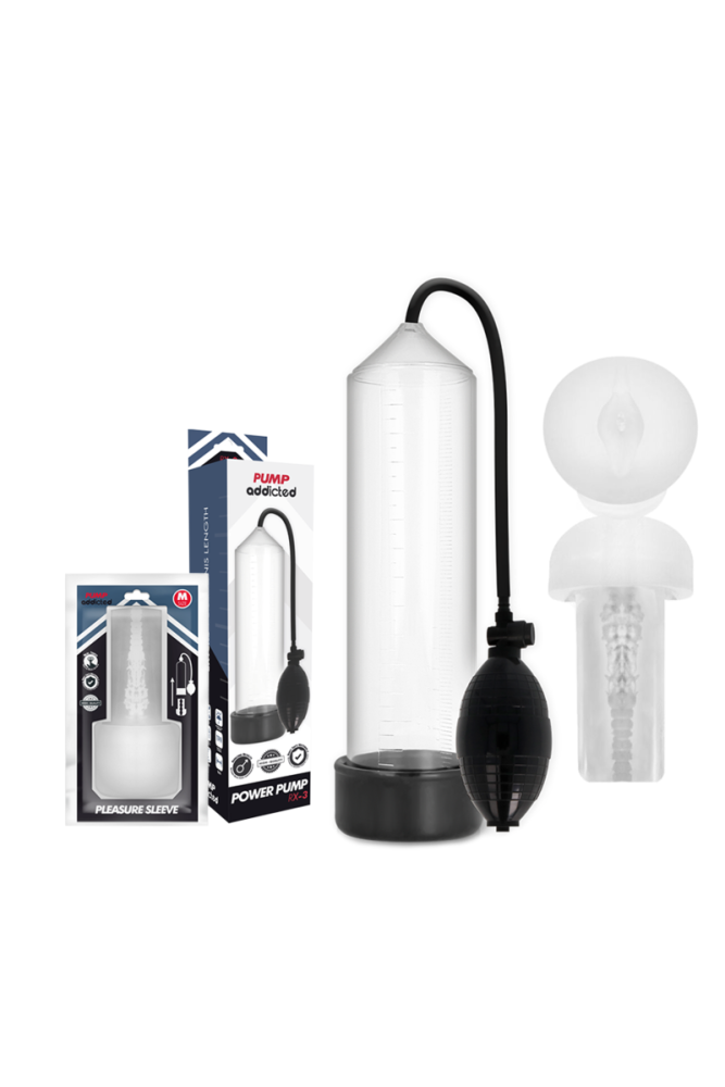 PUMP ADDICTED - RX3 TRASPARENTE CON MANICOTTO DEL PIACERE