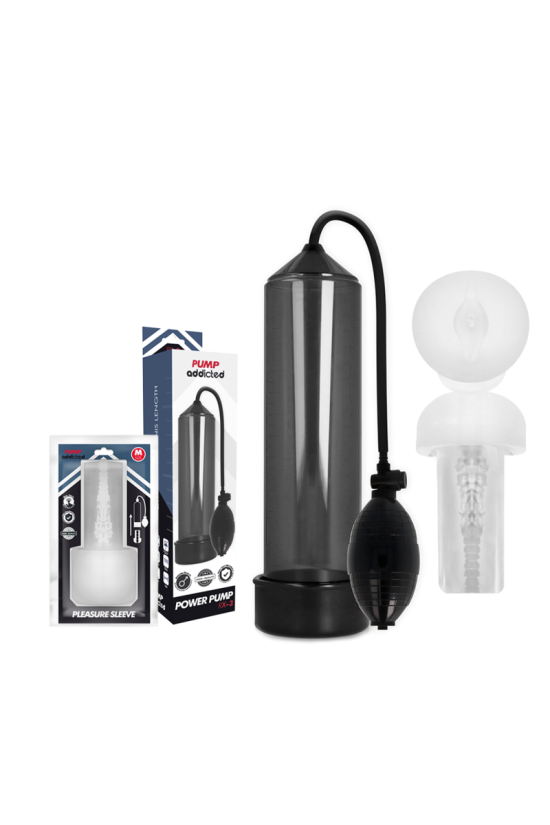 PUMP ADDICTED - RX3 NERO CON MANICOTTO DEL PIACERE