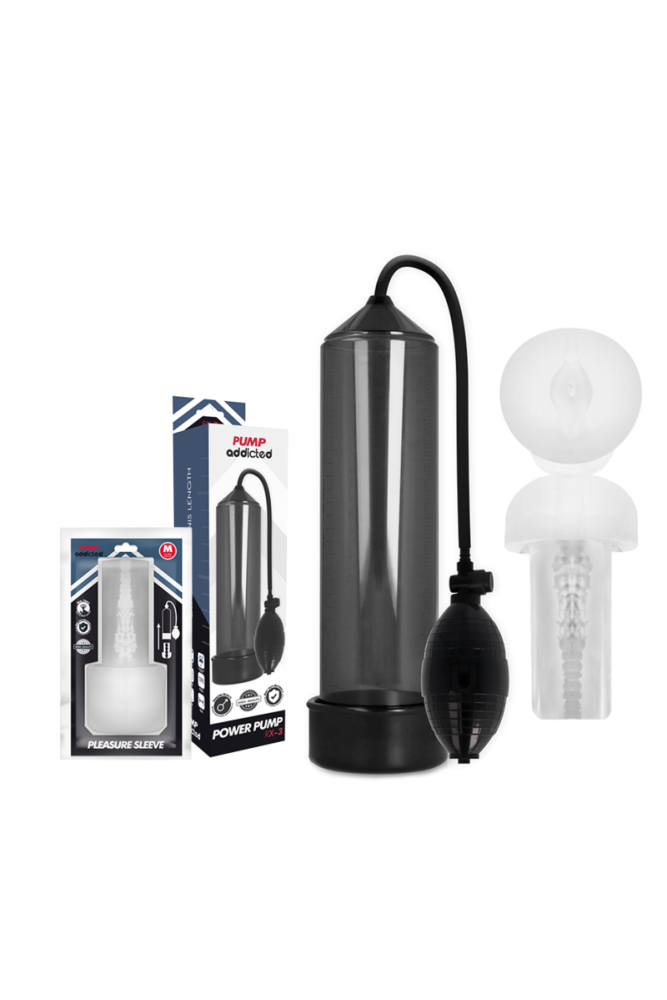 PUMP ADDICTED - RX3 NERO CON MANICOTTO DEL PIACERE