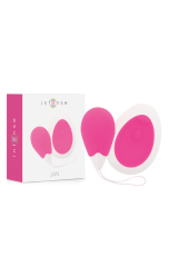 INTENSE - TELECOMANDO VIBRATORE JAN EGG ROSA