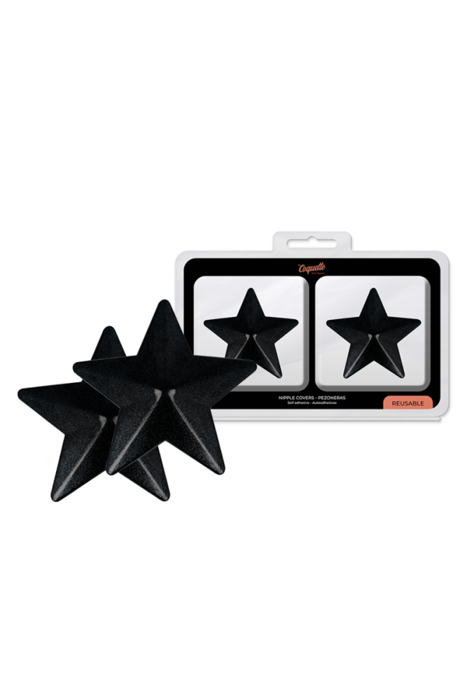 COQUETTE CHIC DESIRE - COPRI CAPEZZOLI BLACK STARS