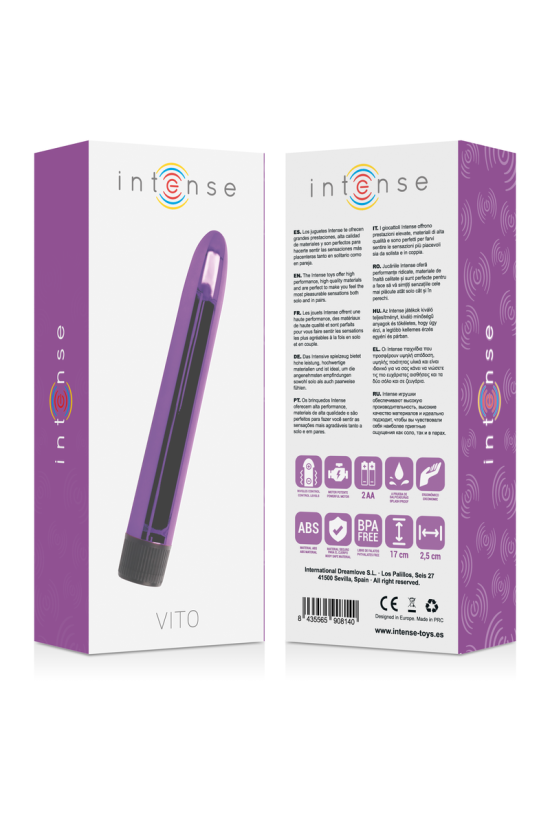 INTENSE - VIBRATORE VITO LILLA