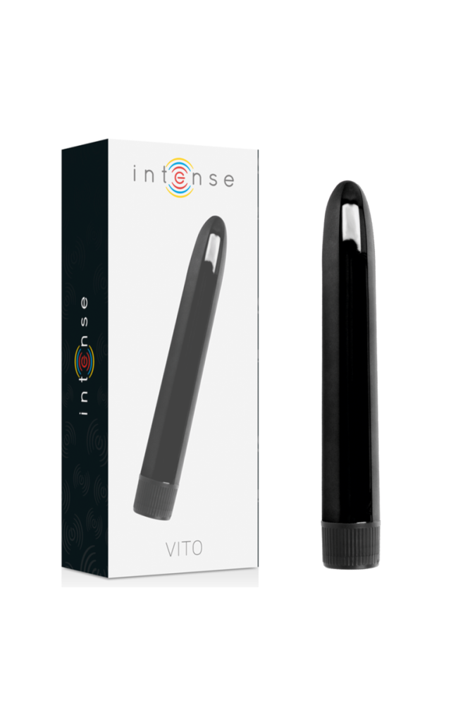 INTENSE - VIBRATORE VITO NERO