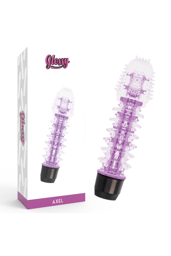 GLOSSY - VIBRATORE AXEL LILLA