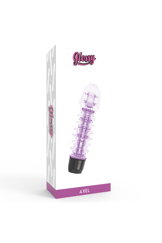 GLOSSY - VIBRATORE AXEL LILLA