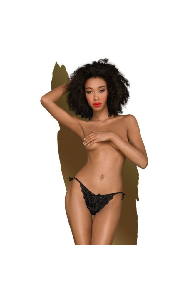 PENTHOUSE - TOO HOT TO BE REAL PERIZOMA NERO L/XL