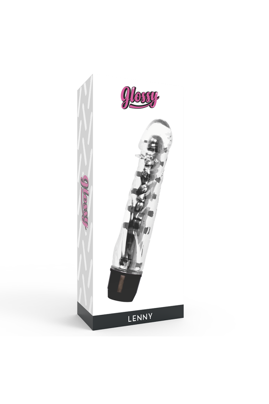 GLOSSY - LENNY VIBRATORE NERO