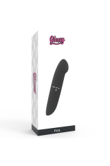 GLOSSY - VIBRATORE PHIL NERO