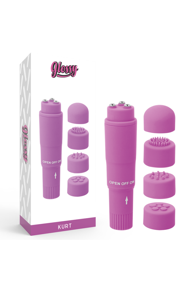 GLOSSY - MASSAGGIATORE KURT POCKET VIOLA