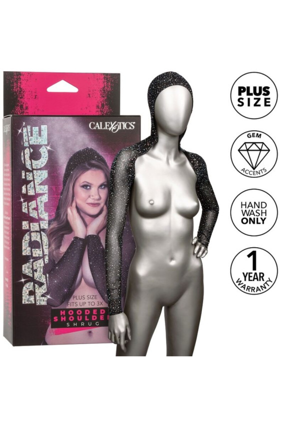 CALEXOTICS - RADIANCE COPRISPALLA CON CAPPUCCIO RHINE PLUS TAGLIA