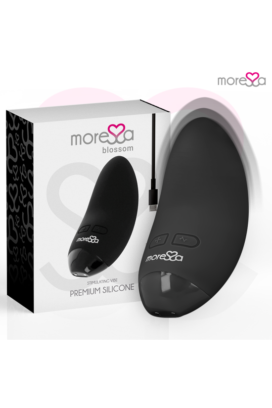 MORESSA - VIBRATORE BLOSSOM NERO