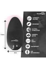 MORESSA - VIBRATORE BLOSSOM NERO