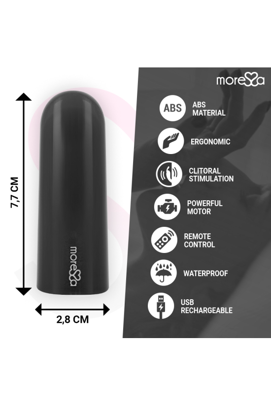 MORESSA - TELECOMANDO VIBRATORE NIX NERO