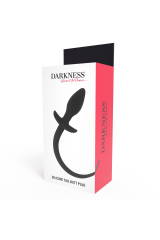 DARKNESS - PLUG ANALE 28 CM IN SILICONE NERO