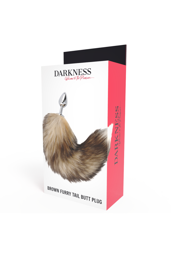 DARKNESS - TAIL BUTT PLUG SILVER