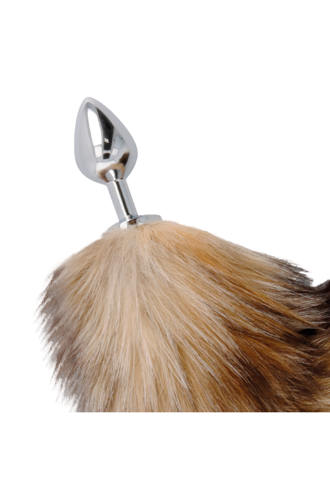 DARKNESS - TAIL BUTT PLUG SILVER