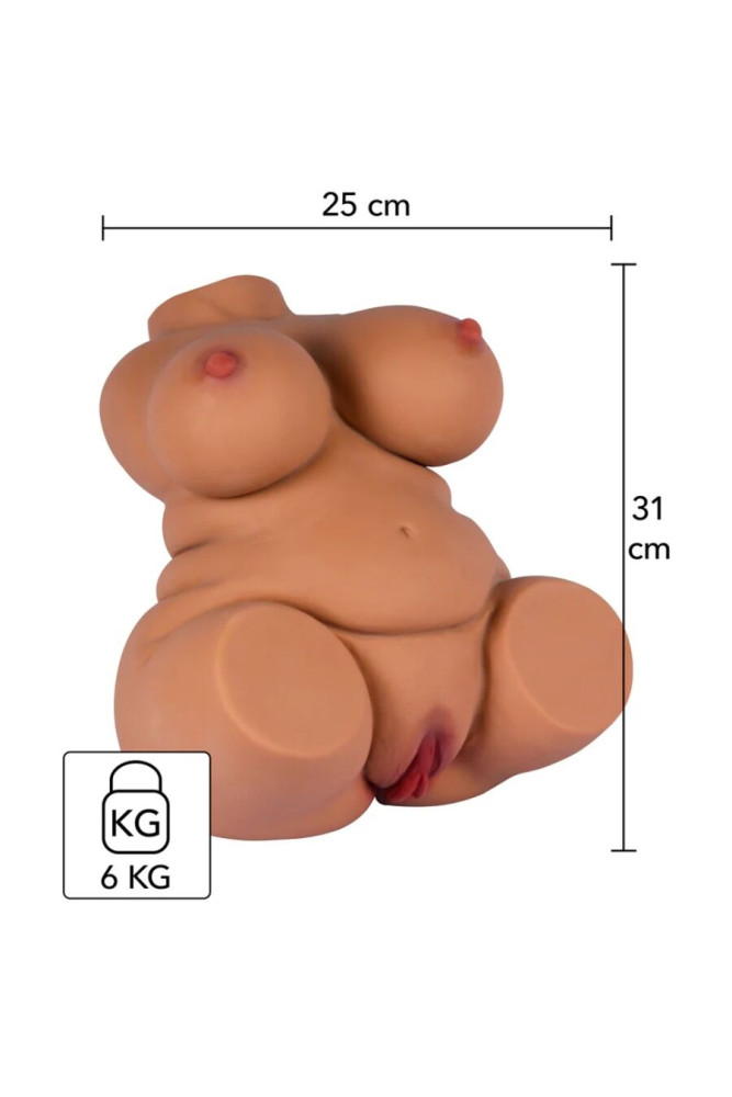HIDDEN DESIRE - FAT FUCK QUEEN TORSO MASTURBATORE FEMMINILE 6 KG