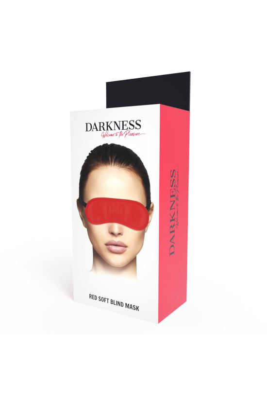 DARKNESS - MASCHERA ROSSA LISCIA