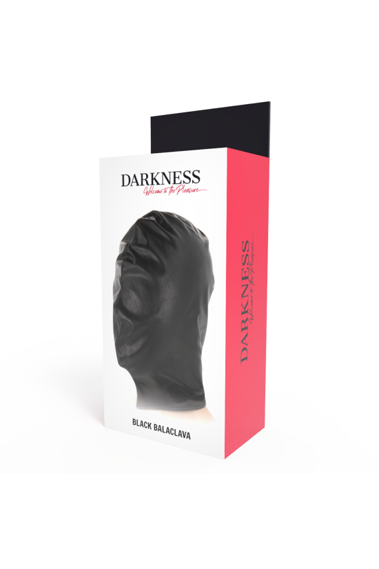 DARKNESS - MASCHERA DI SOTTOMISSIONE NERA