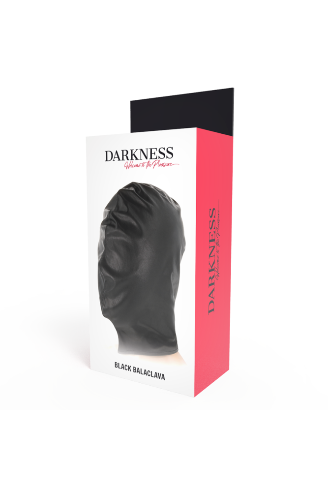 DARKNESS - MASCHERA DI SOTTOMISSIONE NERA