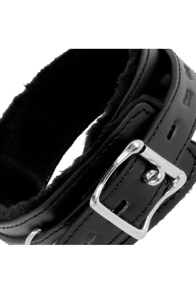 DARKNESS - COLLANA PER POSTURA CONFORTEVOLE CON CATENA IN PELLE