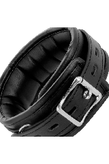 DARKNESS - COLLANA IN MORBIDA PELLE CON CATENA