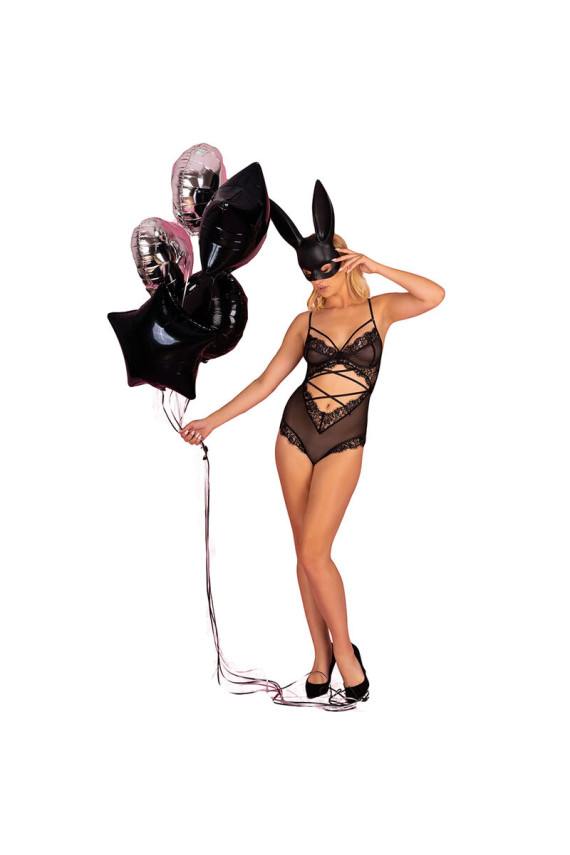 LIVCO CORSETTI FASHION - KYLSSIAM LC 90613 BODY NERO L/XL