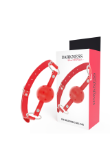 DARKNESS - BAVAGLINO TRASPIRANTE ROSSO