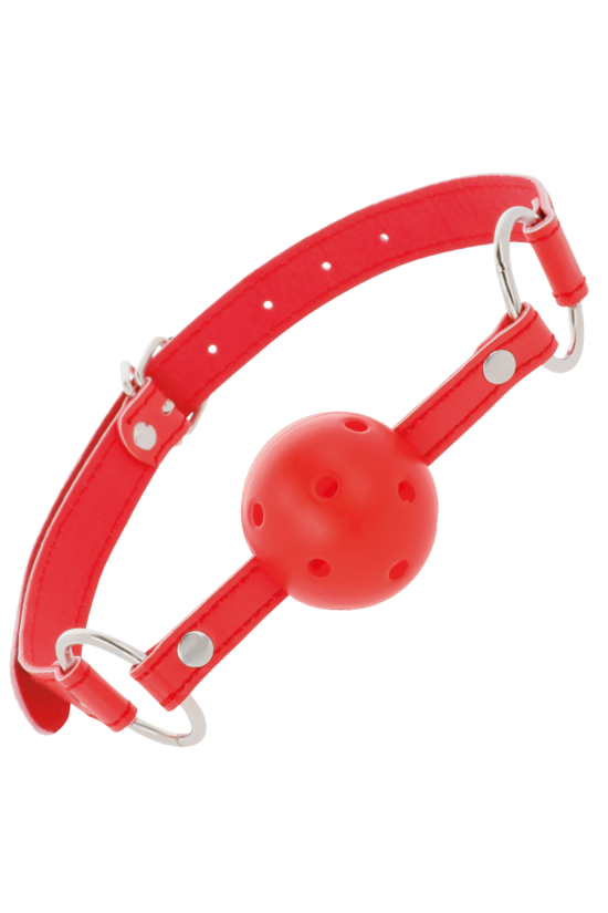 DARKNESS - BAVAGLINO TRASPIRANTE ROSSO