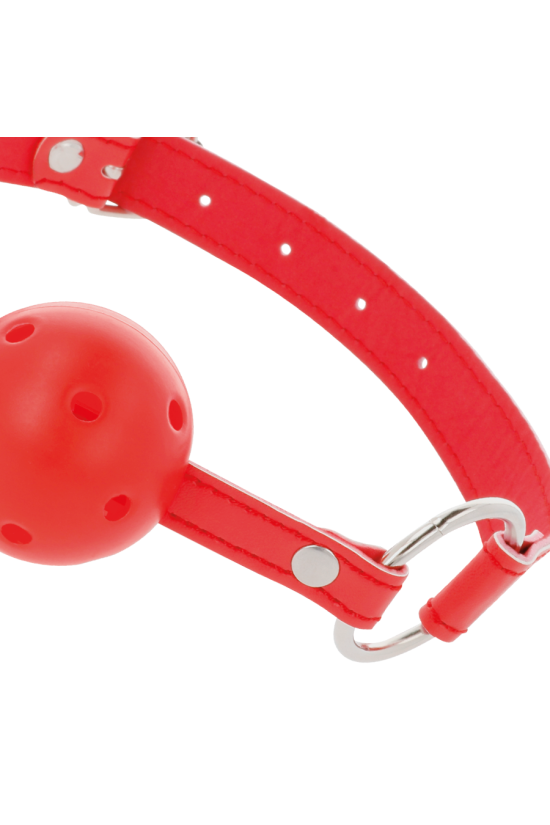 DARKNESS - BAVAGLINO TRASPIRANTE ROSSO