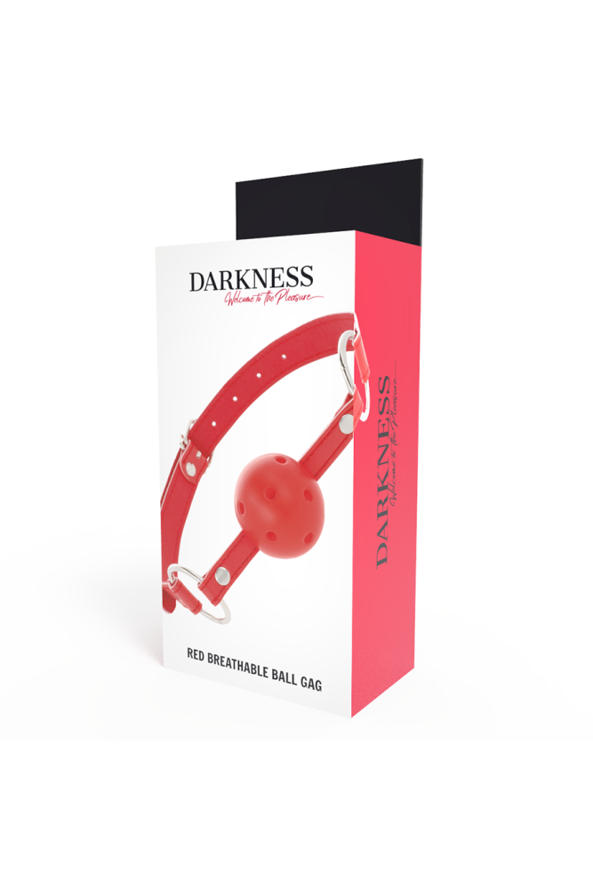 DARKNESS - BAVAGLINO TRASPIRANTE ROSSO