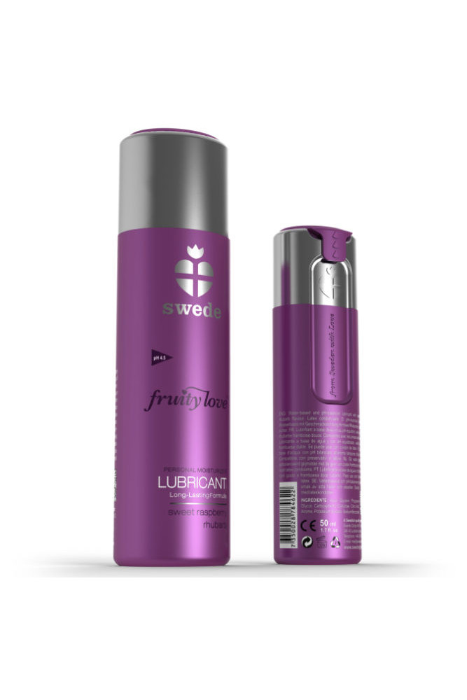 SWEDE - FRUITY LOVE LUBRIFICANTE LAMPONE RABARBARO 100 ML